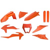 Polisport Enduro Plastics Kit - KTM EXC 150/250/300 & EXC-F 250/350/450/500 2020-23 - Orange