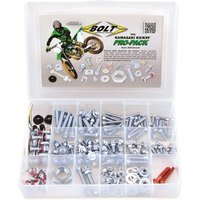 Bolt Hardware Kawasaki KX/KXF Style Pro Pack Fastener Kit - Fits 2003-Onwards
