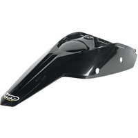Image of KT03094#001 - UFO Rear Fender & Side Panel Unit - KTM SX 125/250 2007-11, SXF 2007-12 - Black