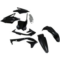 KAKIT226F@001 - KAKIT226@001 - UFO Full Plastics Kit - Kawasaki KXF450 2018 - Black