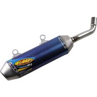 025255 - 025255 - FMF Powercore 2.1 Shorty Titanium Silencer - Husqvarna TC250 & KTM SX250 2019-23