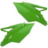 Polisport Side Panels - Kawasaki KXF250 2017-18, KXF450 2016-18 - Green