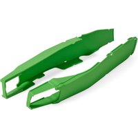 Polisport Swingarm Protectors - Kawasaki KXF250 2012-16, KXF450 2012-15 - Green