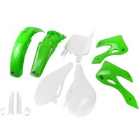 Image of KAKIT200F@999 - UFO Full Plastics Kit - Kawasaki KX 125/250 2000-02 - OEM