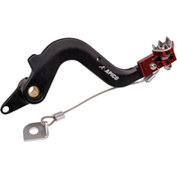 Apico Forged Brake Pedal - Beta RR 125-300 2T & 350-480 4T 2020-22 - Red