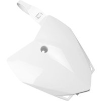 KA04718#047 - KA04718#047 - UFO Front Number Board - Kawasaki KLX110 2010-18 - White