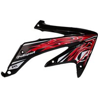 Polisport Radiator Scoops - Honda CRF450R 2005-08 - Black IPD