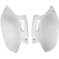 YA03811#046 - YA03811@046 - UFO Side Panels - Yamaha YZF250 2001-02 - White