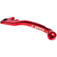 Image of Apico Elite Forged Trials Clutch Lever Inc Adjuster - To Fit Grimeca - Red