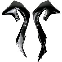 KA04751#001 - KA04751#001 - UFO Radiator Scoops - Kawasaki KXF450 2019-20 - Black