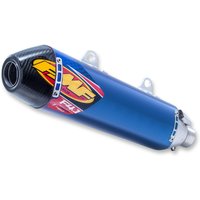 045586 - 045586 - FMF Factory 4.1 RCT Slip-On Titanium/ Carbon Silencer - Blue - Husqvarna FC250/350/450 2017-18, FE250/350/501 2017, KTM EXC-F 250/350/450/500 2017-18