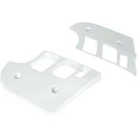 KT03003#047 - KT03003#047 - UFO Radiator Scoops - KTM EGS350 1990-91, EGS600 1990-92 - White