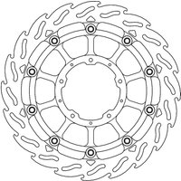 113197 - Moto Master Flame Series Front Left Brake Disc - Honda CBR 1000 RR-R Fireblade 2020-2021