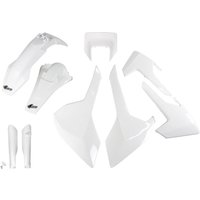 Image of HUKIT621F@041 - UFO Full Plastics Kit - Husqvarna FE 250/350/450/501 2017-18 - White