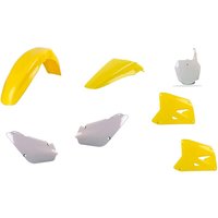 Polisport Plastics Kit - Suzuki RM85 2002-21 OEM '18-19 (Yellow/White)