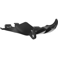 Polisport Fortress Skid Plate With Linkage Protection - KTM SX250 2006-19, Husqvarna TC250 & TE 250/300 2014-16 - Black
