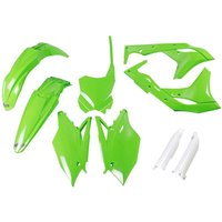 Image of KAKIT224F@026 - UFO Full Plastics Kit - Kawasaki KXF250 2017 - Green