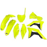 HOKIT123@DFLU - UFO Full Plastics Kit - Honda CRF250R 2018, CRF450R 2017-18 - Yellow