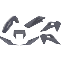 Polisport Enduro Plastics Kit - Husqvarna TE 150/250/300 & FE250/350/450/501 2020-22 - Nardo Grey