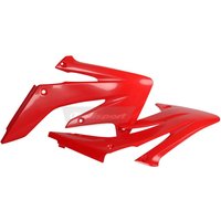 Polisport Radiator Scoops - Honda CRF250R 2004-09 - Red