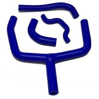 Image of SKXF2509YB - SKXF2509YB - KSX Radiator Hose Kit - Kawasaki KXF250 2009-16 - Blue