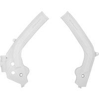 Polisport Frame Protectors - KTM/Husqvarna SX/SXF 2016-18, EXC/EXC-F 2017-19, FC/TC/FX/TX 2016-18, TE/FE 2017-19 - White