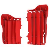 Image of Polisport Radiator Louvres - Honda CRF450R & CRF450RX 2017-20 - Red