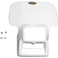 122001CT - M12200W - Maier Headlight Mask - Honda XR350R 1983-85, XR600R 1985-2000 - White