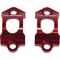 Apico AJP & Braktec Master Cylinder Clamp Set - Red