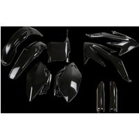 Image of HOKIT108F@001 - HOKIT108@001 - UFO Plastics Kit - Honda CRF450R 2005-06 - Black