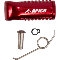 Apico Replacement Gear Pedal Tip - Gas Gas Enduro/ MX Models 2016-21 - Red