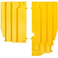Image of Polisport Radiator Louvres - Suzuki RMZ250 2010-17 - Yellow