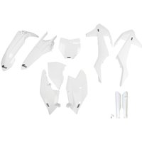 Image of KTKIT517F@047 - UFO Full Plastics Kit - KTM SX 125/150/250 & SXF 250/350/450 2016-18 - White