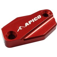 Apico Front Brake Master Cylinder Cover - Braketec Red