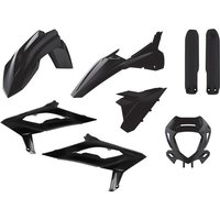 Polisport Full Enduro Plastics Kit - Beta 125-480 RR 2023-24 - Black