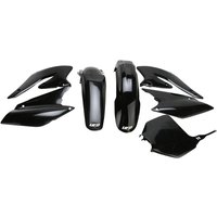 SUKIT403F@001 - SUKIT403@001 - UFO Full Plastics Kit - Suzuki RMZ250 2004-06 - Black