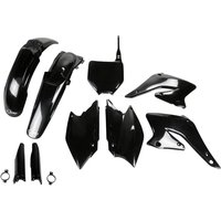 Image of SUKIT403F@001 - UFO Full Plastics Kit - Suzuki RMZ250 2004-06 - Black