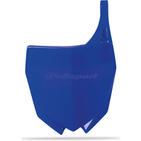Polisport Front Number Board - Yamaha YZF250 2010-18, YZF450 2010-17, YZ 125/250 2015-20 - Blue