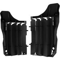 Image of Polisport Radiator Louvres - Honda CRF250R 2018-20, CRF250RX 2019-20 - Black