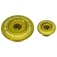 Apico Engine Plugs - Suzuki RMZ250 2007-22, RMZ450 2005-22 - Gold