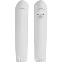 Polisport Forks Guards - KTM SX/SXF 2015-22, EXC/ EXC-F 2016-23 - White '20