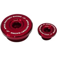 Apico Engine Plug - Kawasaki KXF250 2004-10, Suzuki RMZ250 2004-06 Red