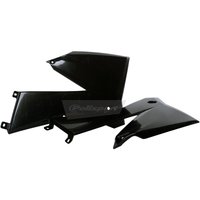 Polisport Radiator Scoops - KTM SX 2005-06, EXC 2005-07 - Black
