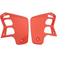 HO02610#121 - HO02610#121 - UFO Radiator Scoops - Honda CR125 1989-90, CR250 1988-89 - CR Orange