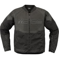 2810-4113 - Icon Overlord3 Leather Jacket Medium - Black