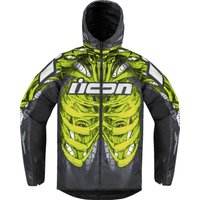 Image of 28206679 - Icon Airform Manikr Jacket 3X-Large - Black/Dark Grey/Green/Light Grey/White