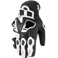 3301-3552 - Icon Hypersport Short Gloves Medium - Black/Brown/White
