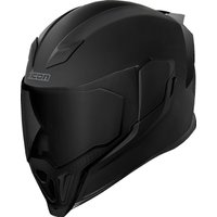 Image of 0101-16666 - Icon Airflite Dark Helmet X-Small - Rubatone