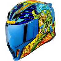 Image of 0101-15550 - Icon Airflite Bugoid Blitz Helmet X-Large - Blue