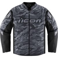 2820-6159 - Icon Hooligan Tigers Blood Jacket Small - Black/Grey